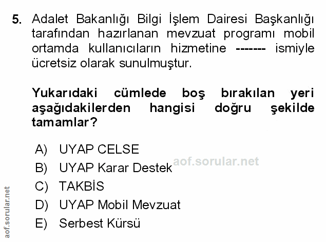 Soru 5