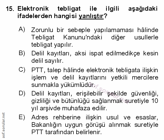 Soru 15