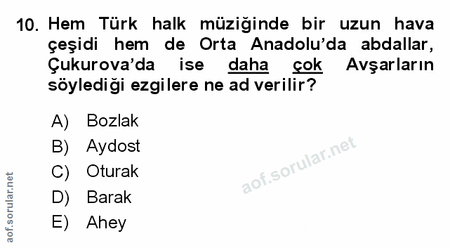 Soru 10