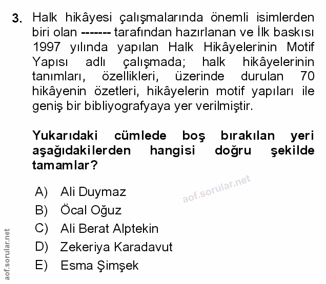 Soru 3