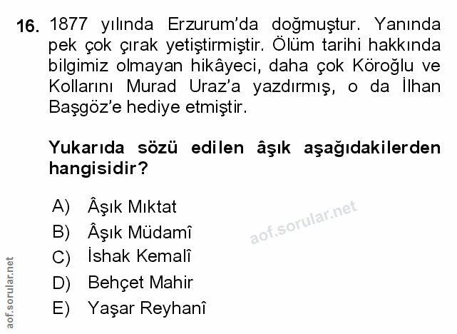 Soru 16