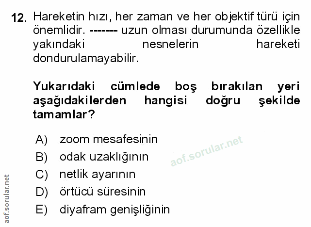 Soru 12