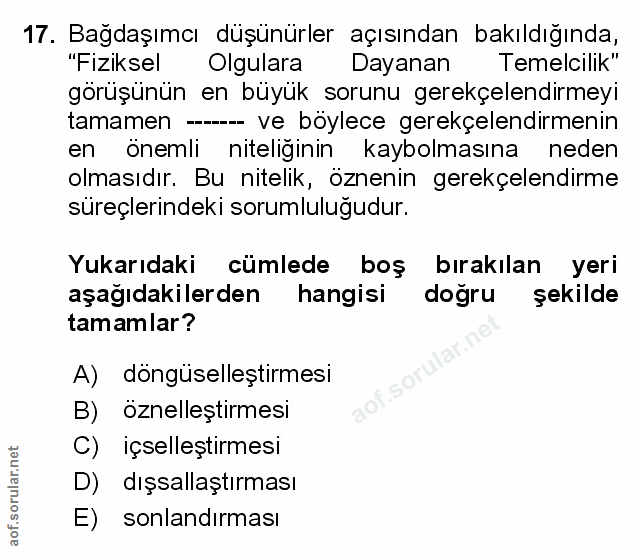 Soru 17