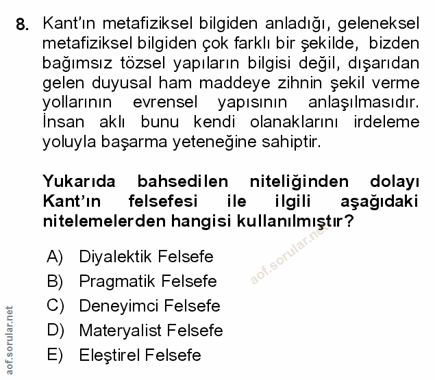Soru 8