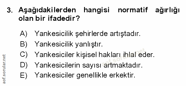 Soru 3