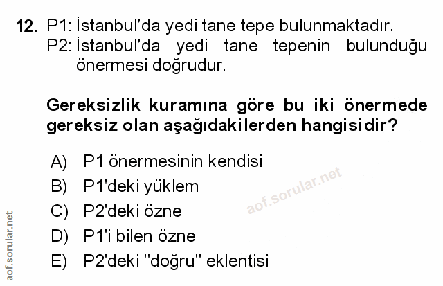 Soru 12