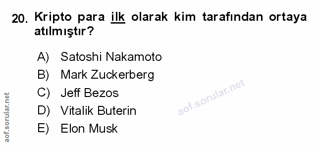 Soru 20
