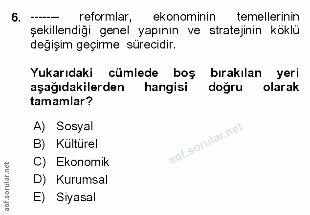 Soru 6