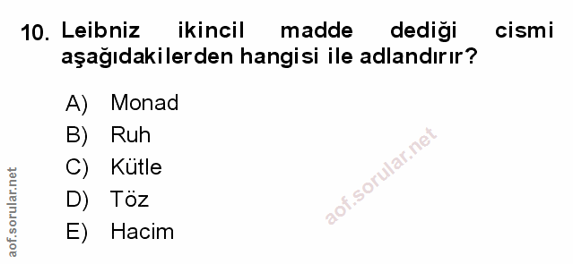 Soru 10