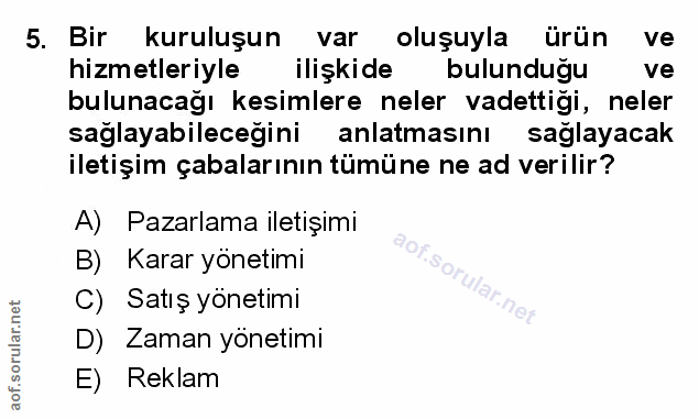 Soru 5