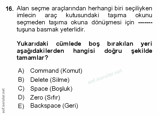 Soru 16
