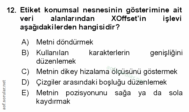 Soru 12