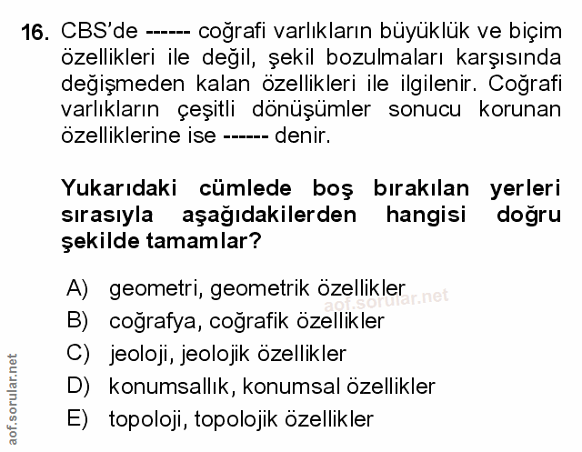 Soru 16