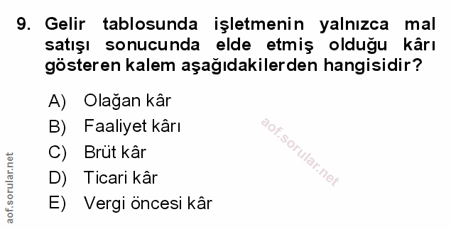 Soru 9