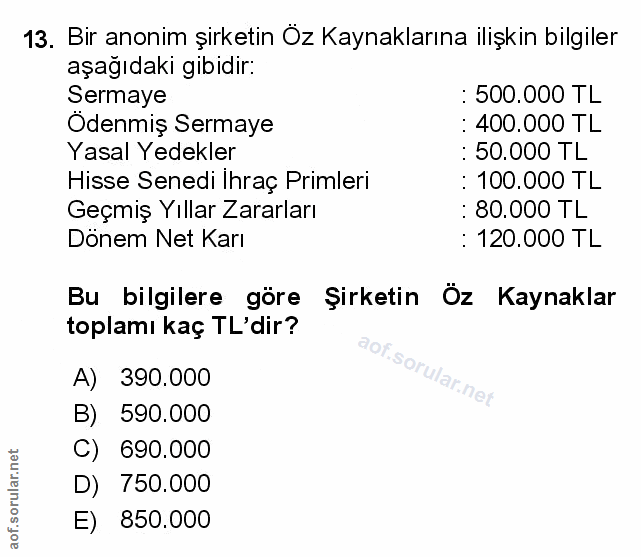 Soru 13