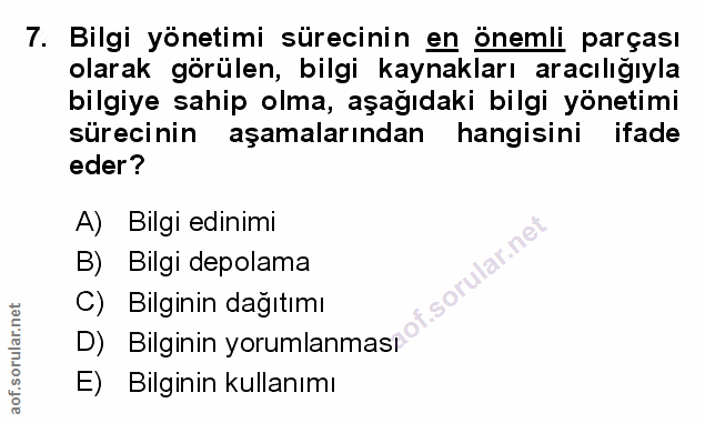 Soru 7