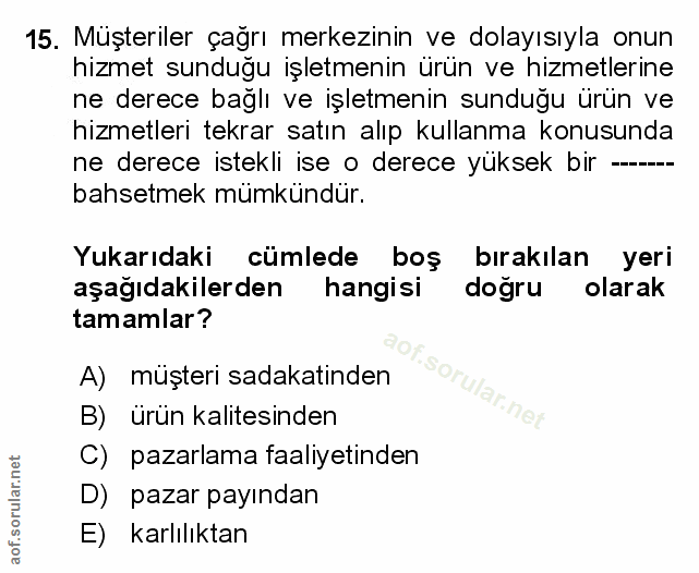 Soru 15