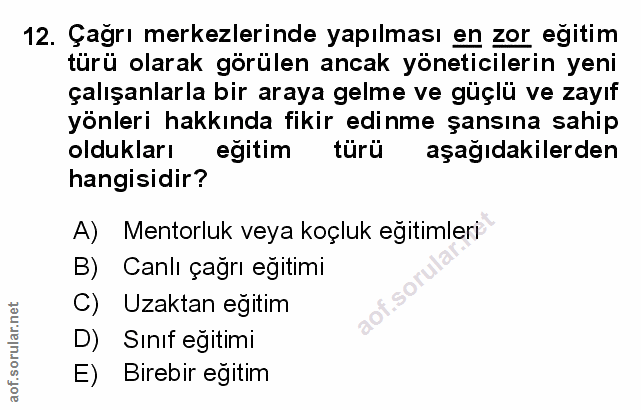 Soru 12