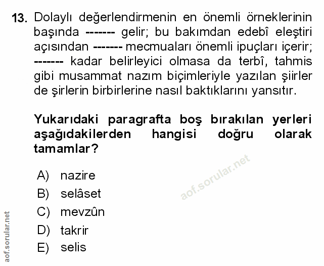 Soru 13