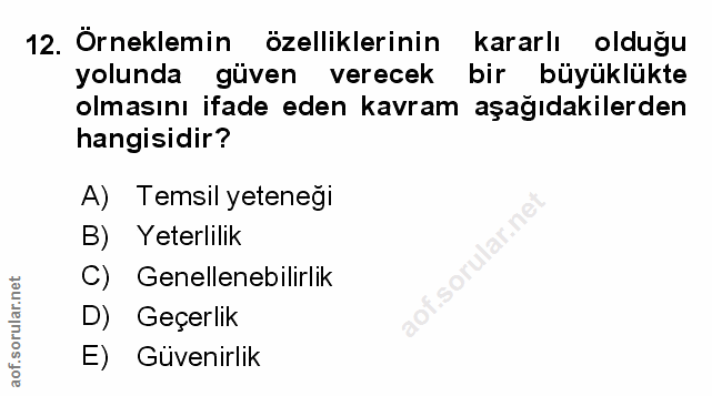 Soru 12