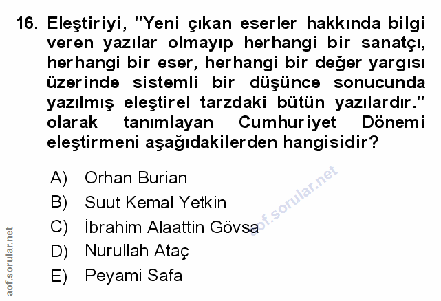 Soru 16