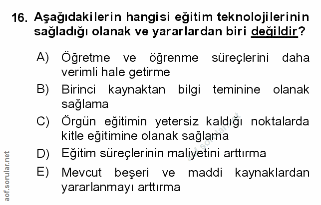 Soru 16