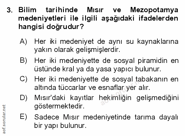 Soru 3