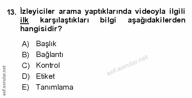 Soru 13