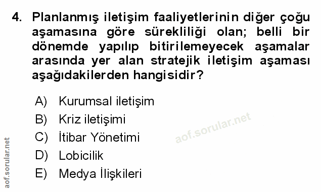 Soru 4