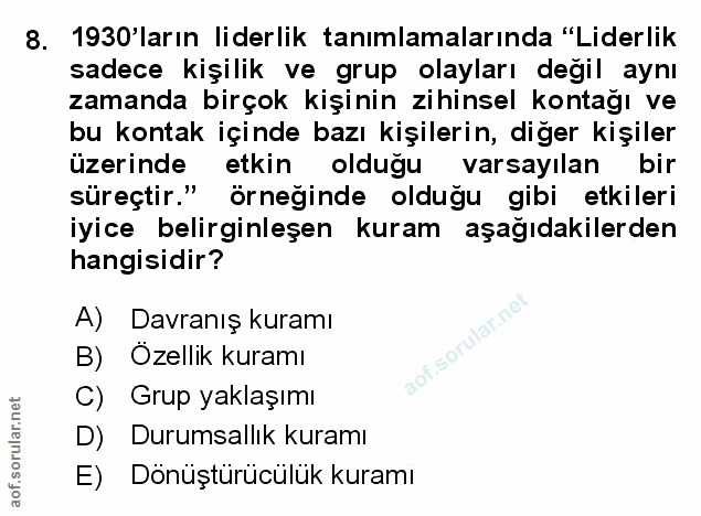 Soru 8
