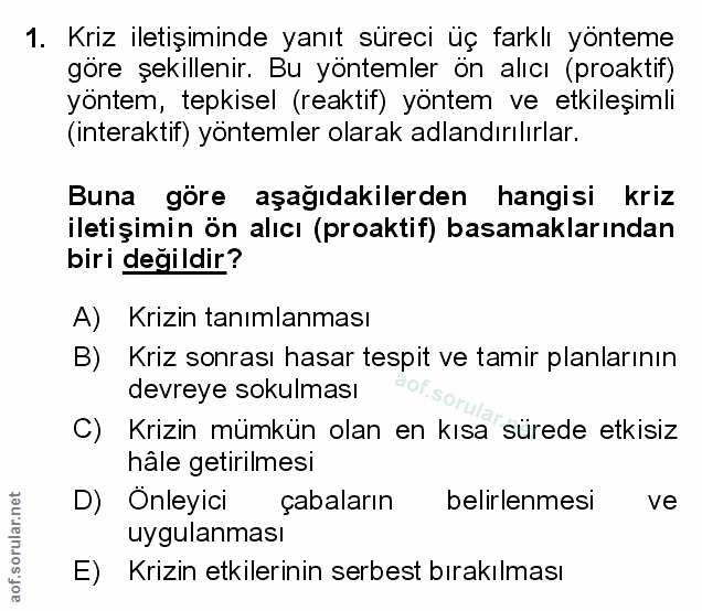 Soru 1