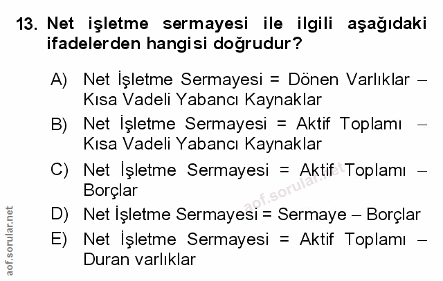 Soru 13