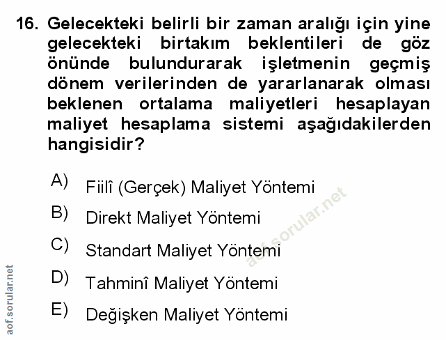 Soru 16