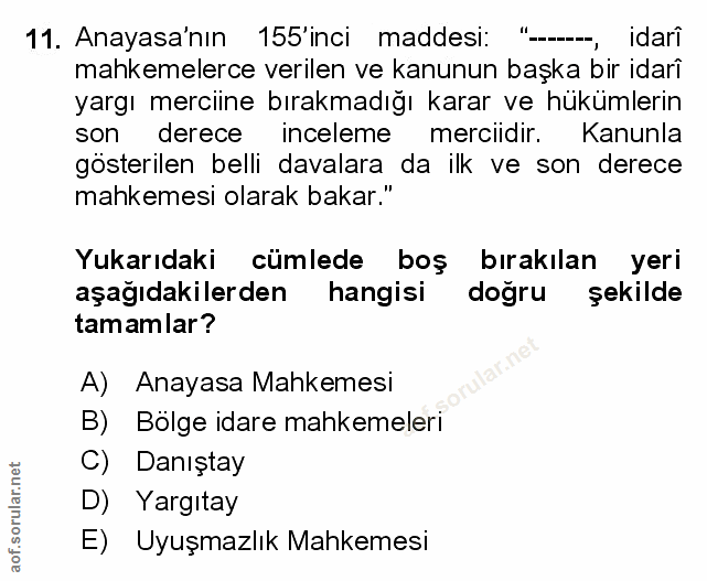 Soru 11