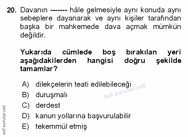 Soru 20