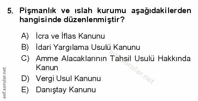 Soru 5