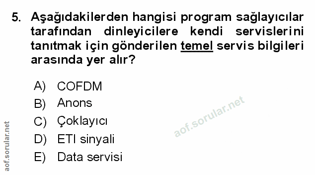 Soru 5