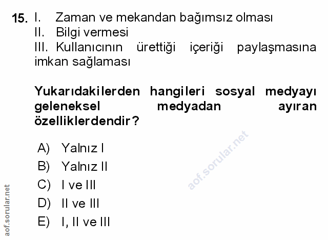 Soru 15
