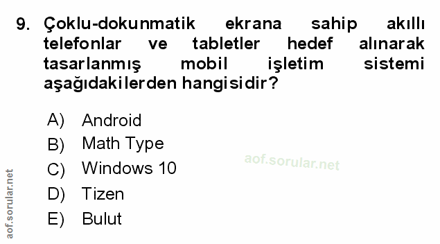 Soru 9