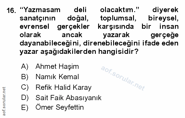 Soru 16