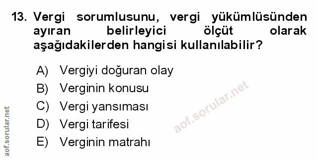 Soru 13