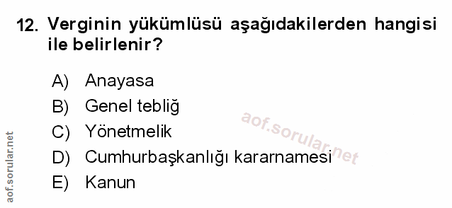 Soru 12