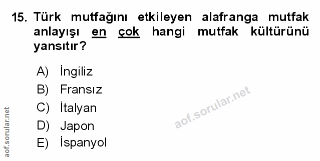 Soru 15