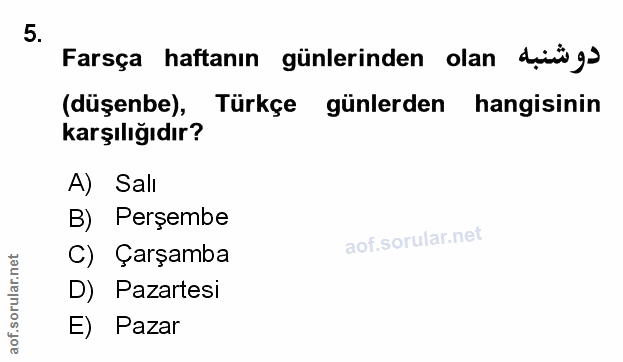 Soru 5