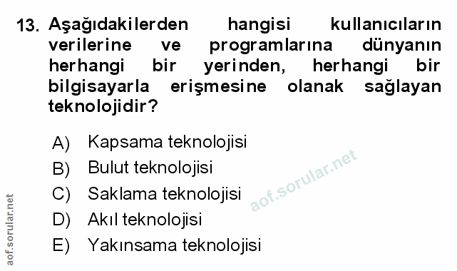 Soru 13