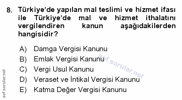 Soru 8