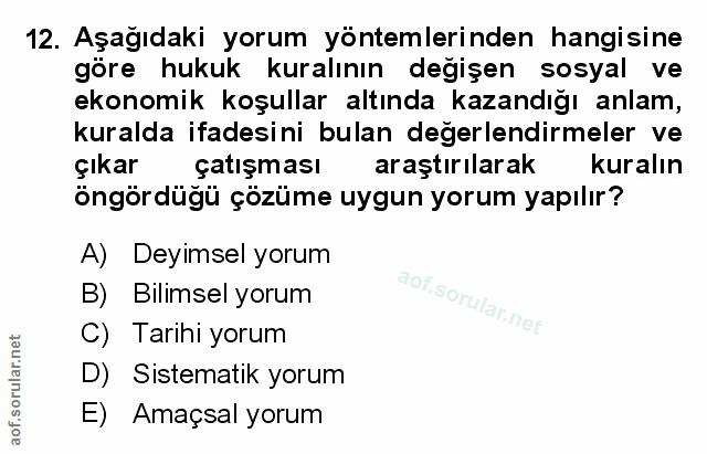 Soru 12