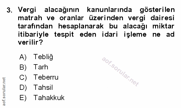 Soru 3