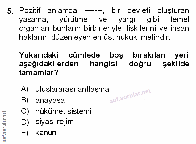 Soru 5