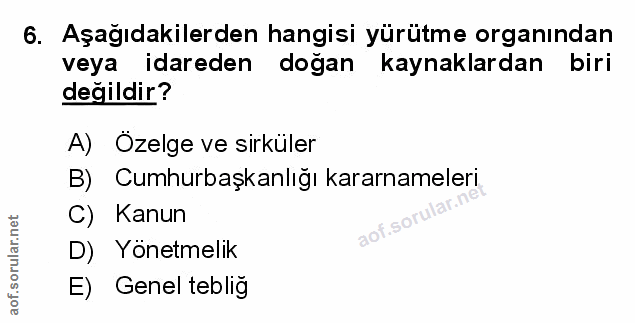 Soru 6
